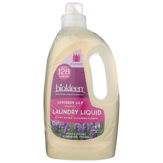 BIO KLEEN: Lavender Lily Laundry Liquid 64 OZ - Home Products > Laundry Detergent - BIO KLEEN