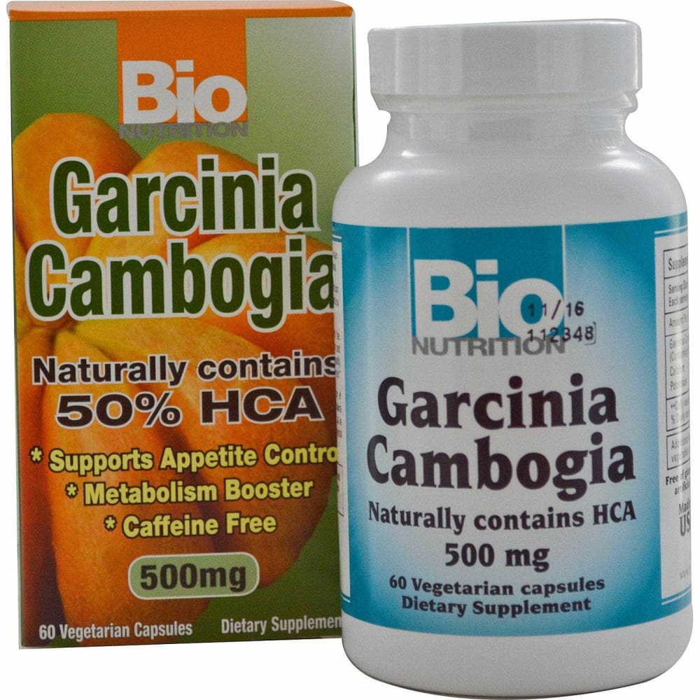 BIO NUTRITION Bio Nutrition Garcinia Cambogia 500 Mg, 60 Vegetarian Capsules