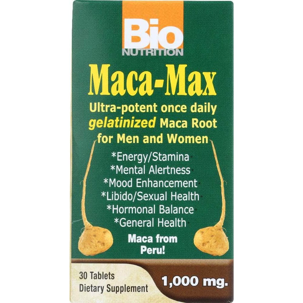 Bio Nutrition Bio Nutrition Maca-Max 1000 mg, 30 tablets