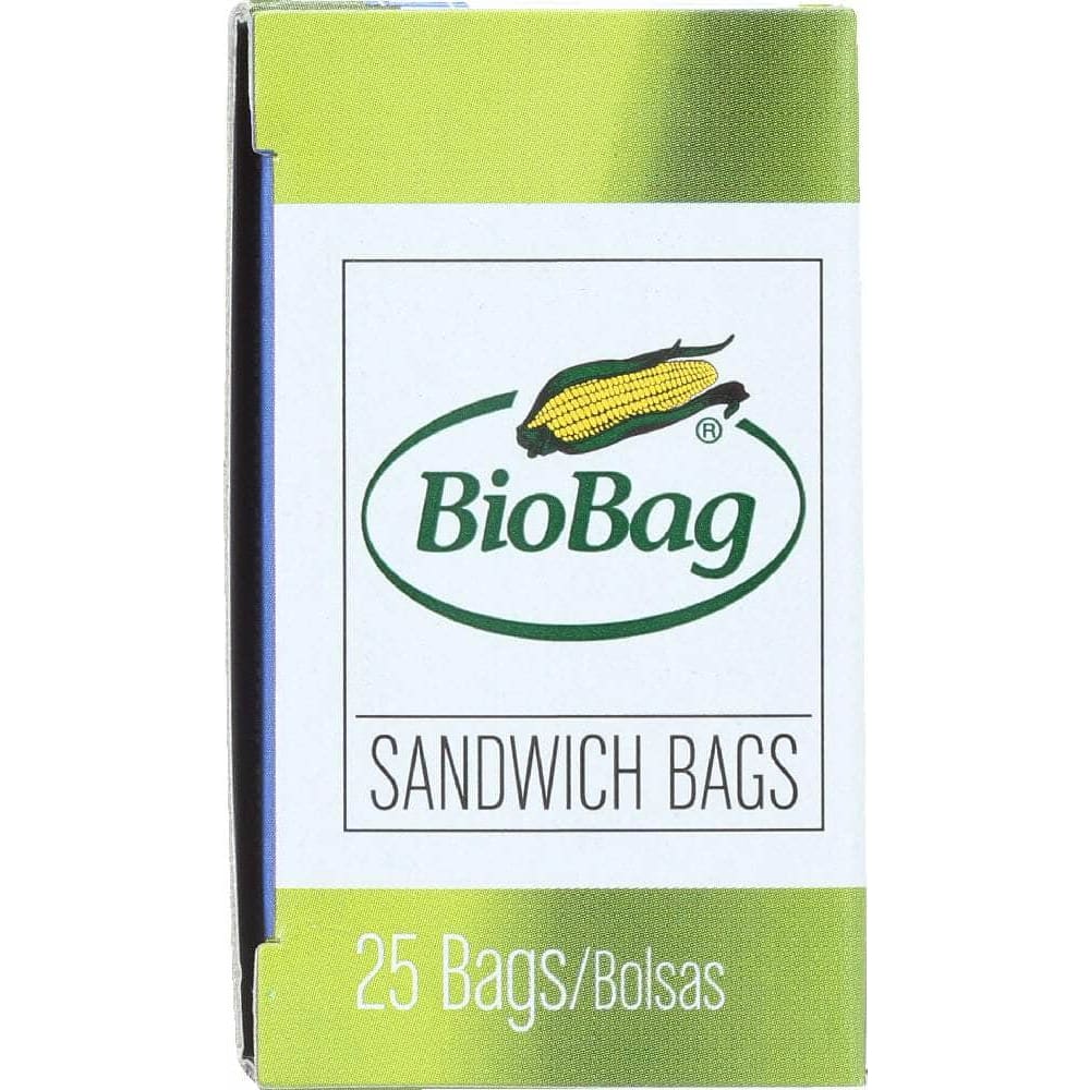 Biobag Biobag Resealable Sandwich Bags, 25 bg