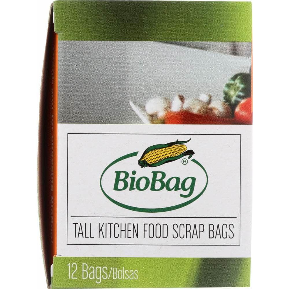 Biobag Biobag Tall Kitchen 13 Gallon Food Scrap Bags, 12 pc
