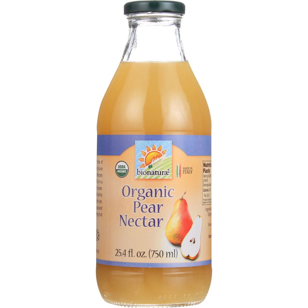 BIONATURAE: Organic Pear Nectar 25.4 oz (Pack of 5) - Beverages > Juices - BIONATURAE