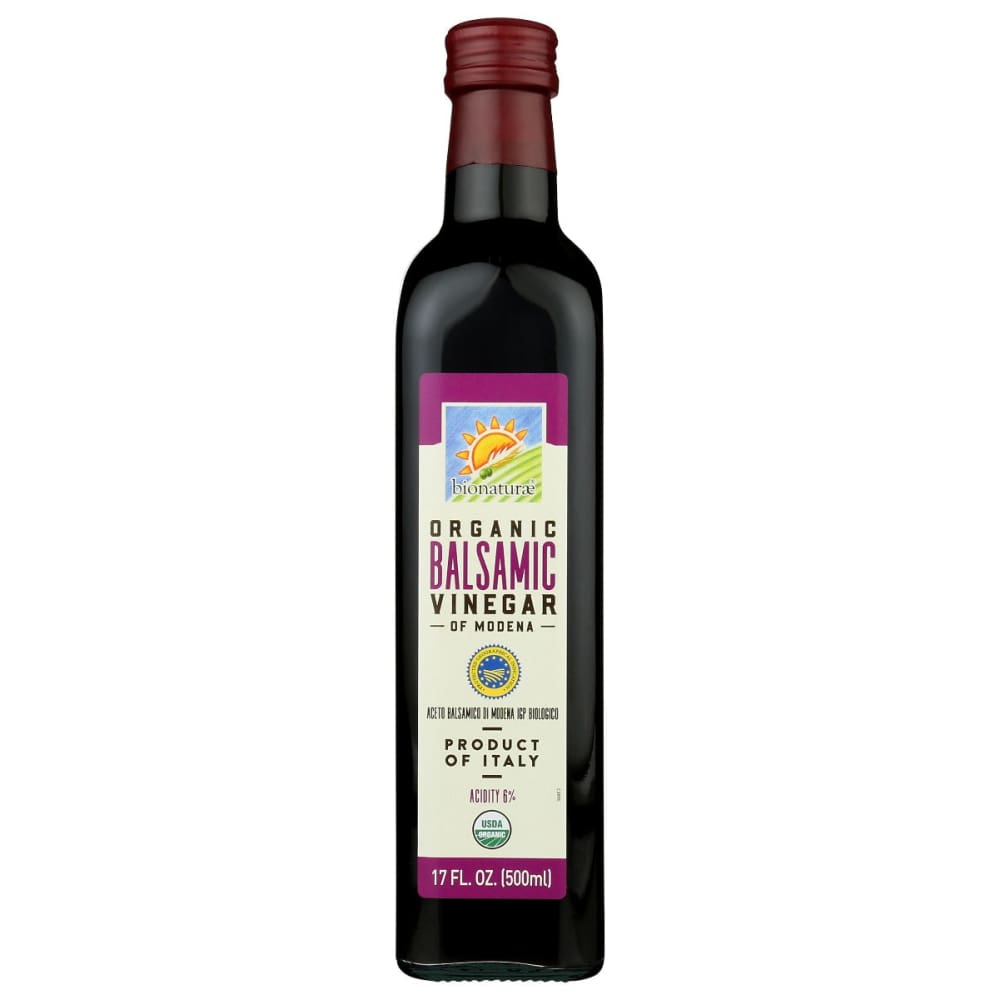BIONATURAE: Vinegar Balsamic Org 17 oz (Pack of 4) - Vinegars - BIONATURAE