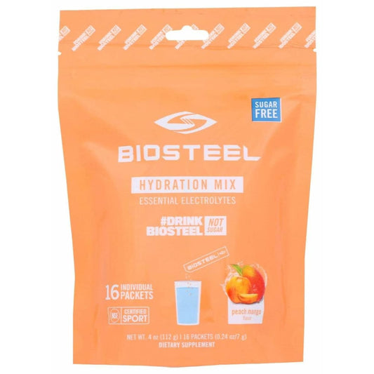 BIOSTEEL Biosteel Hydration Pwdr Peach Mngo, 16 Un