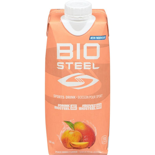 BIOSTEEL: Peach Mango Sport Drink 16.7 fo (Pack of 5) - Grocery > Beverages > Energy Drinks - BIOSTEEL