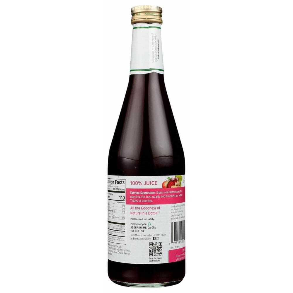 BIOTTA BIOTTA Juice Apple Beet Gngr Org, 16.9 oz