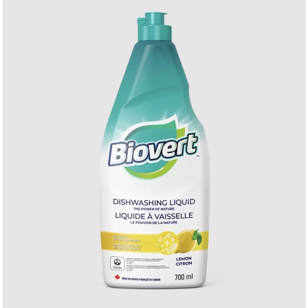 BIOVERT: Dishwashing Liquid Lemon 23.7 fo - Home Products > Dish Detergent - BIOVERT
