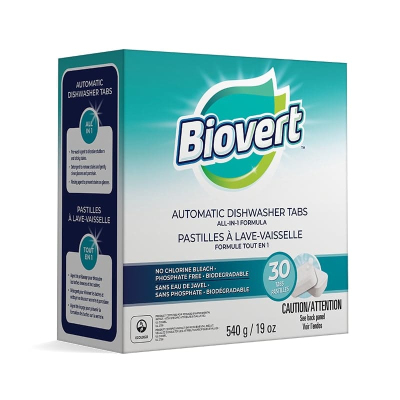 BIOVERT: Tablet Dishwashing All In One 19 oz - Home Products > Dish Detergent - BIOVERT