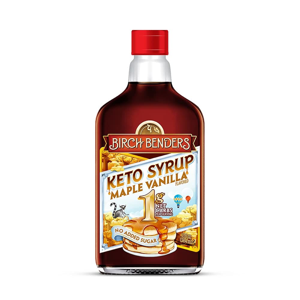 BIRCH BENDERS: Keto Syrup Maple Vanilla 13 fo - Grocery > Breakfast > Breakfast Syrups - BIRCH BENDERS
