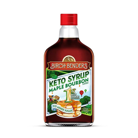 BIRCH BENDERS: Syrup Maple Bourbon 13 oz (Pack of 3) - Breakfast > Breakfast Syrups - BIRCH BENDERS