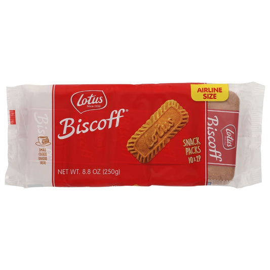 BISCOFF: Biscoff Cookie Airline Size 8.8 oz (Pack of 4) - Grocery > Snacks > Cookies - BISCOFF