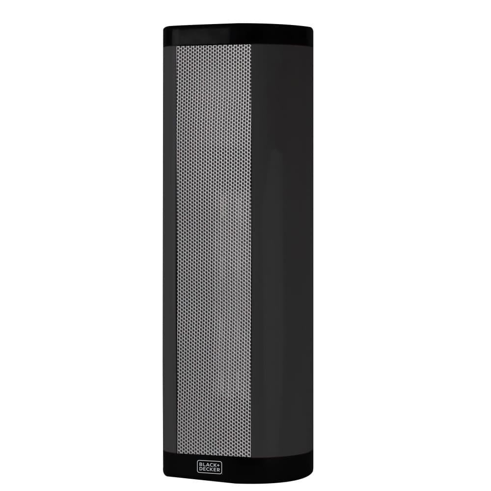 Black + Decker 1,500W Ceramic Tower Heater with LED Display Controls - Black + Decker