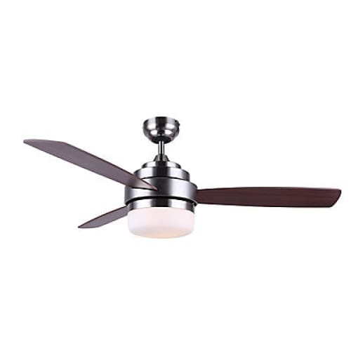 Black + Decker 52 3-Blade Ceiling Fan with Light Kit and Remote - Mahogany/Natural Wood - Home/Appliances/Cooling & Heating/Ceiling Fans &
