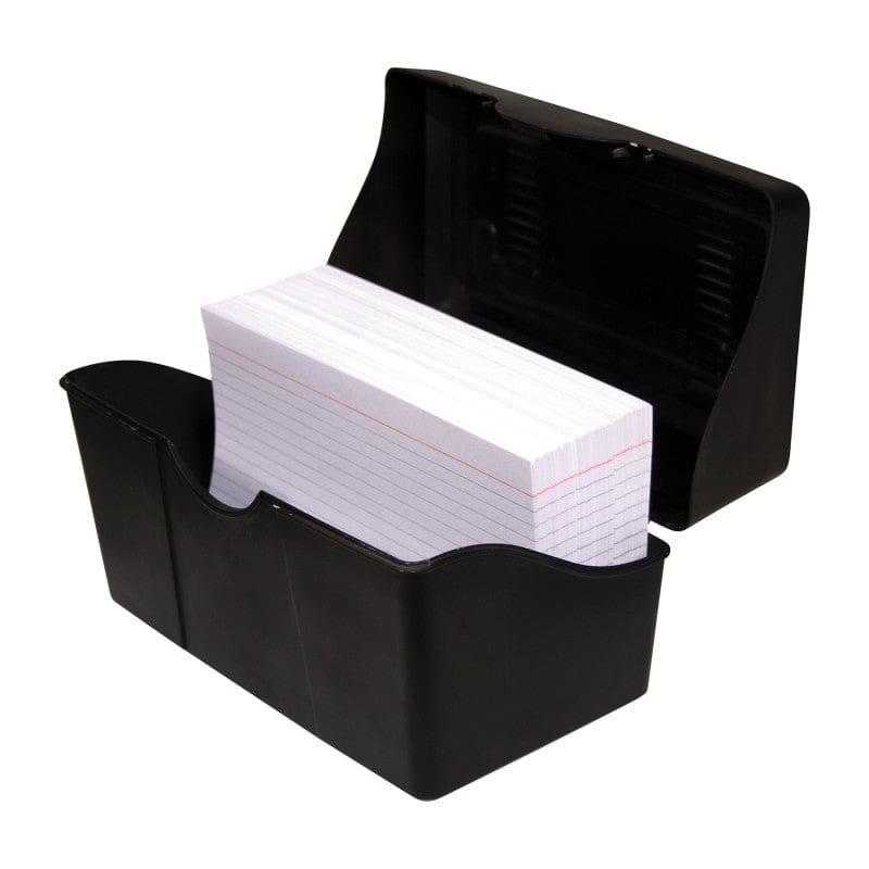 Black Index Card Holder 4In X 6In (Pack of 10) - Index Cards - Advantus