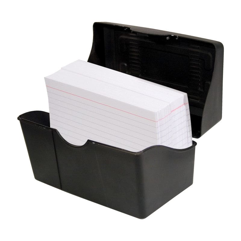 Black Index Card Holder 5In X 8In (Pack of 8) - Index Cards - Advantus