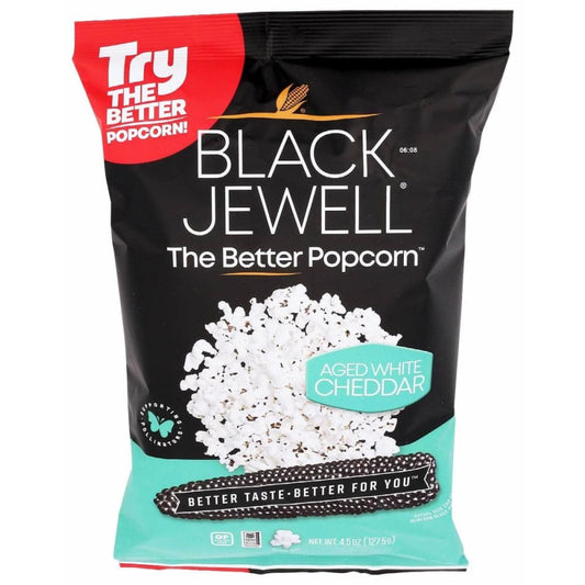 BLACK JEWELL BLACK JEWELL Aged White Cheddar Popped Popcorn, 4.5 oz