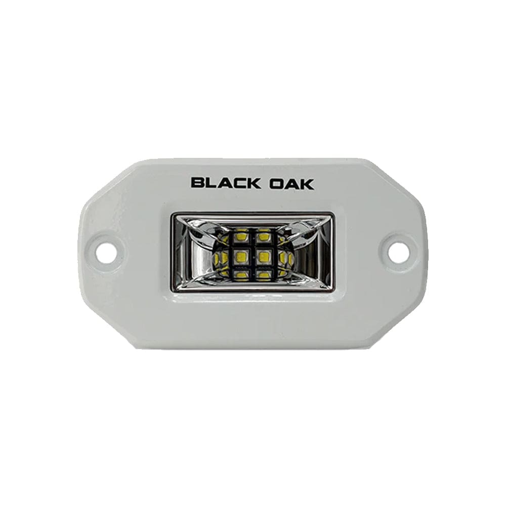 Black Oak Pro Series 2 Flush Mounted Scene Light - White - Lighting | Flood/Spreader Lights - Black Oak LED