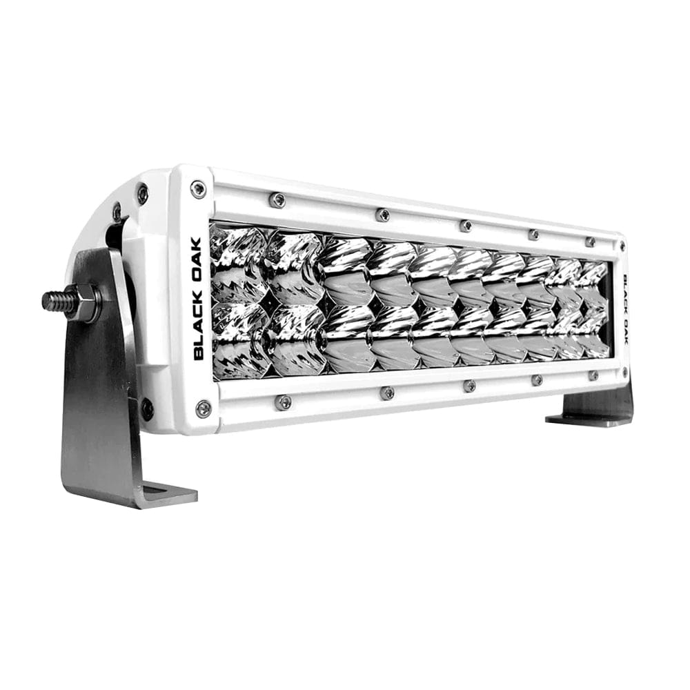 Black Oak Pro Series Double Row Combo 10 Light Bar - White - Automotive/RV | Lighting,Lighting | Light Bars - Black Oak LED