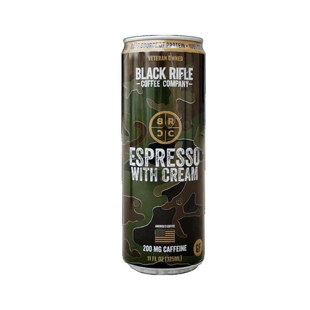BLACK RIFLE COFFEE Grocery > Beverages > Coffee, Tea & Hot Cocoa BLACK RIFLE COFFEE: Rtd Coffee Espresso Cream, 11 fo