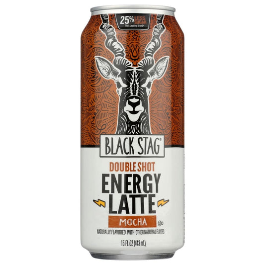 BLACK STAG: Coffee Latte Energy Mocha 15 FO (Pack of 5) - Grocery > Beverages > Coffee Tea & Hot Cocoa - BLACK STAG