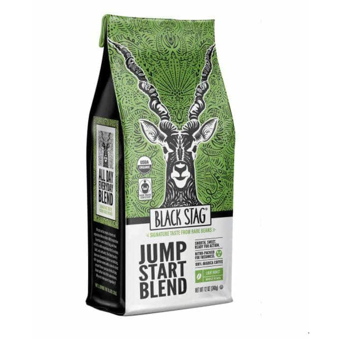 BLACK STAG Grocery > Beverages > Coffee, Tea & Hot Cocoa BLACK STAG Jump Start Blend, 12 oz