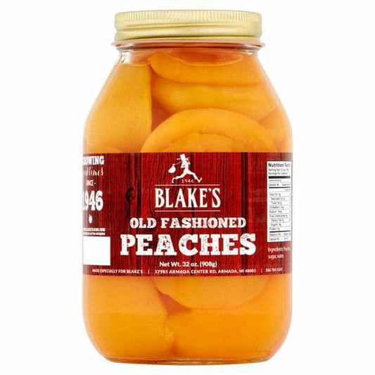 BLAKES BLAKES Old Fashioned Peach Halves, 32 fo