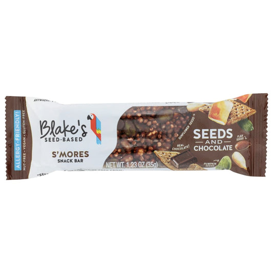 BLAKES SEED BASED: Smores Bar 1.23 oz (Pack of 6) - Grocery > Nutritional Bars - BLAKES SEED BASED