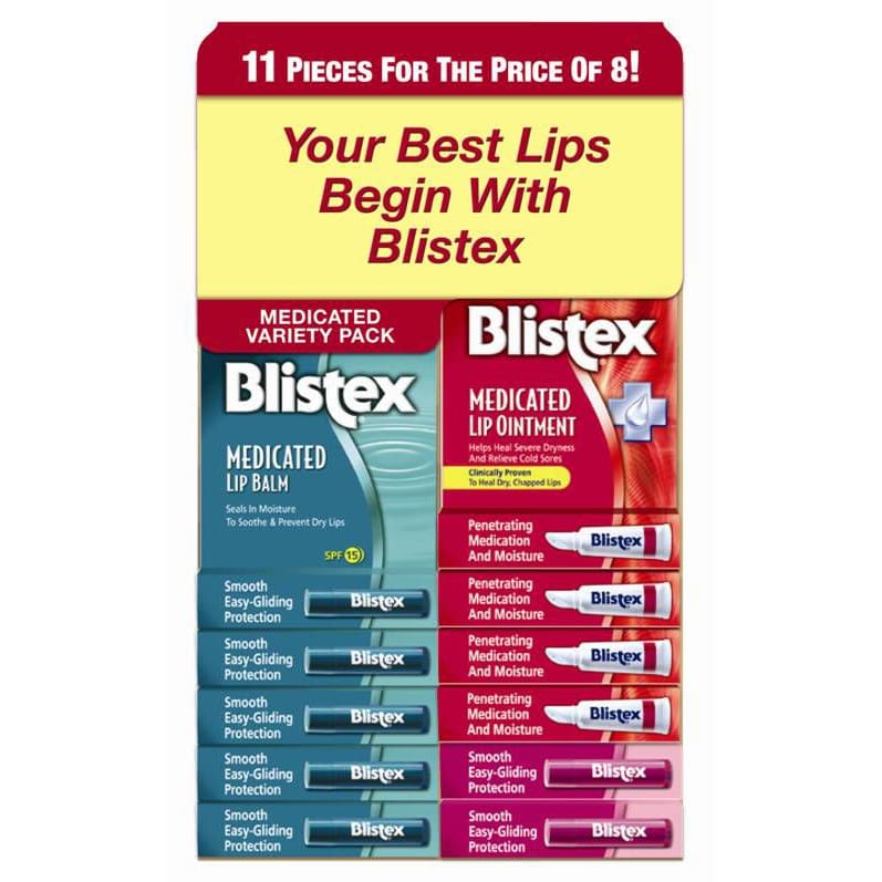 Blistex Lip Care Variety Pack 11 pk. - Blistex