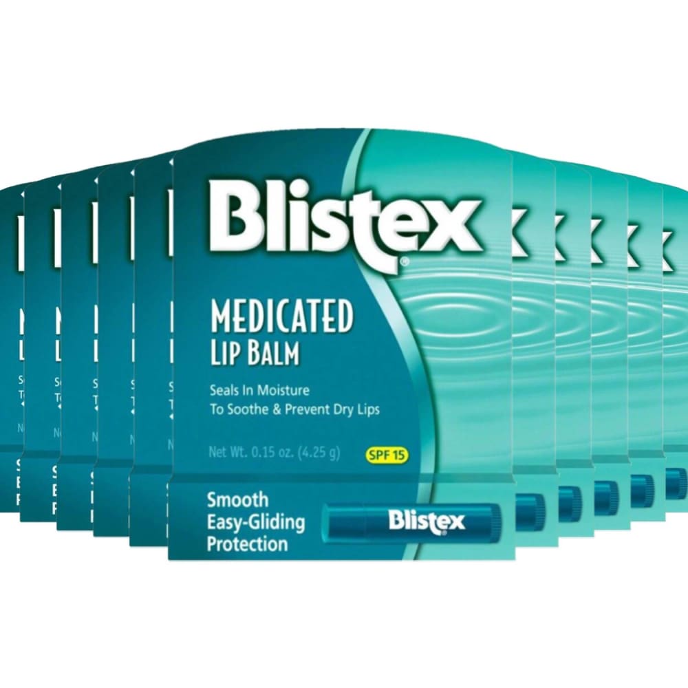 Blistex Lip Protectant Medicated Balm 0.15 oz Tubes - 24 Pack - Blixtex