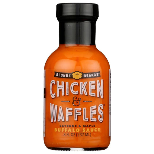 BLONDE BEARDS: Chicken Waffles Buffalo Sauce 8 fo (Pack of 4) - Grocery > Meal Ingredients > Sauces - BLONDE BEARDS