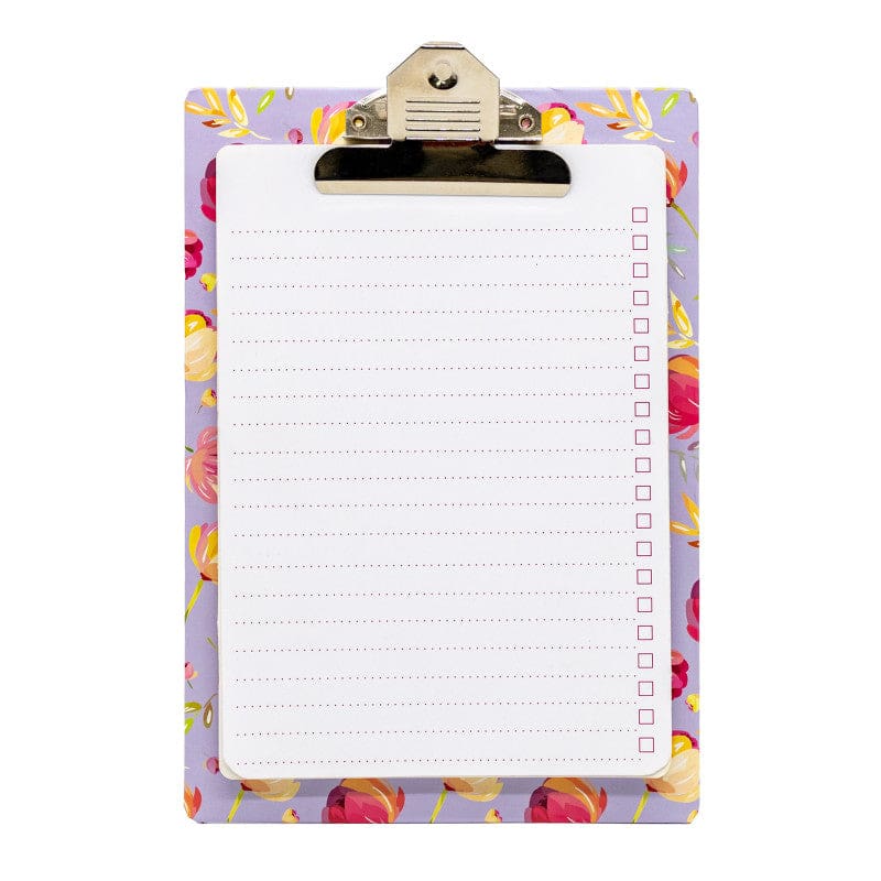 Blossom Clipboard With Pad 3Ct - Note Books & Pads - Pukka Pads