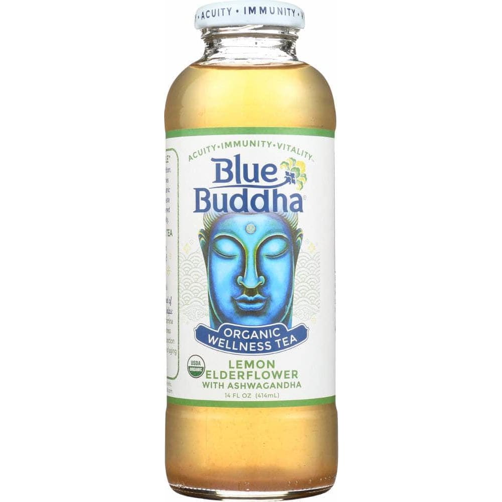 Blue Buddha Blue Buddha Lemon Elderflower Organic Tea, 14 oz