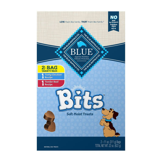 Blue Buffalo Blue Bits Natural Dog Treats 2 pk. - Home/Pet/Dog Supplies/Dog Treats/ - Blue Buffalo