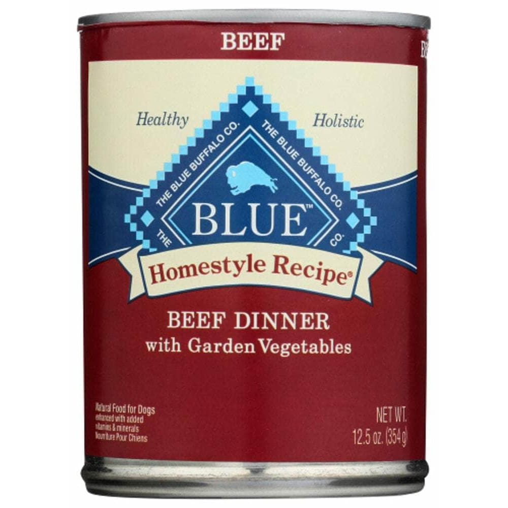 Blue Buffalo Blue Buffalo Homestyle Recipe Adult Dog Food Beef Dinner with Garden Vegetables, 12.50 oz