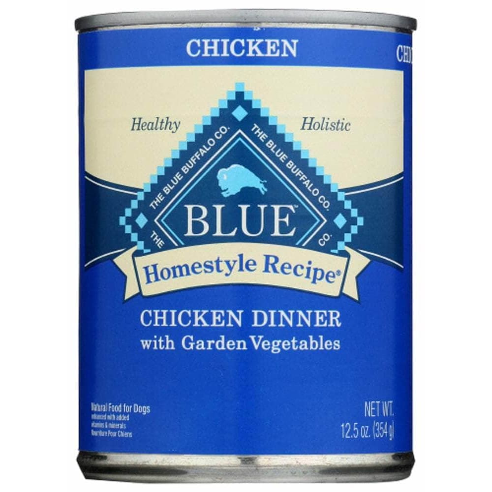 Blue Buffalo Blue Buffalo Homestyle Recipe Adult Dog Food Chicken Dinner with Garden Vegetables, 12.50 oz