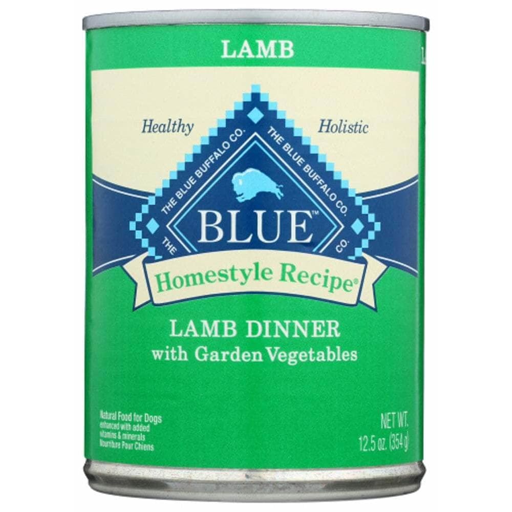 Blue Buffalo Blue Buffalo Homestyle Recipe Adult Dog Food Lamb Dinner with Garden Vegetables, 12.50 oz