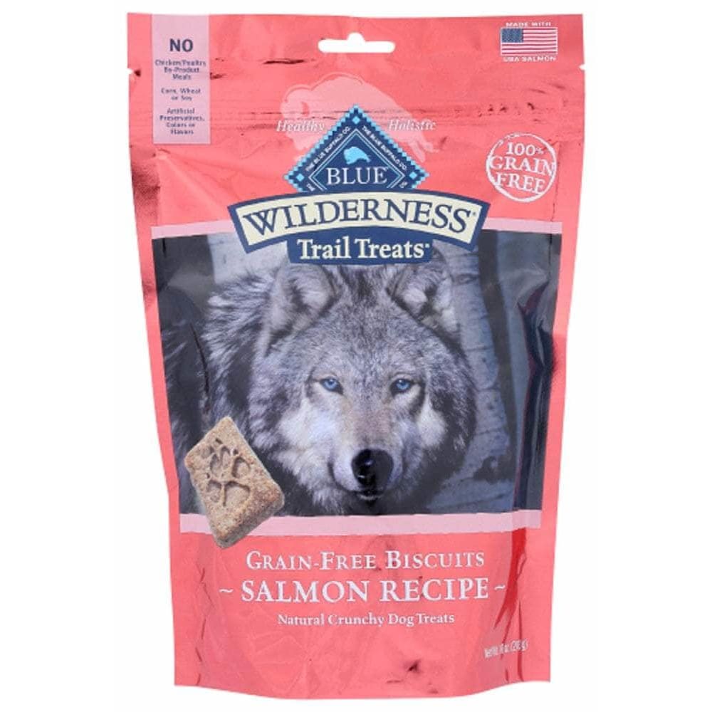 Wilderness Blue Buffalo Wilderness Trail Treats Dog Treat Salmon Biscuits, 10 oz