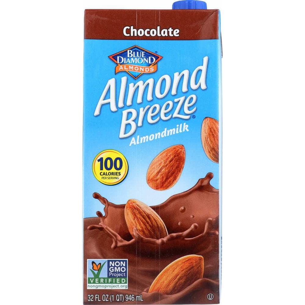 Almond Breeze Blue Diamond Almond Breeze Almond Milk Chocolate, 32 oz