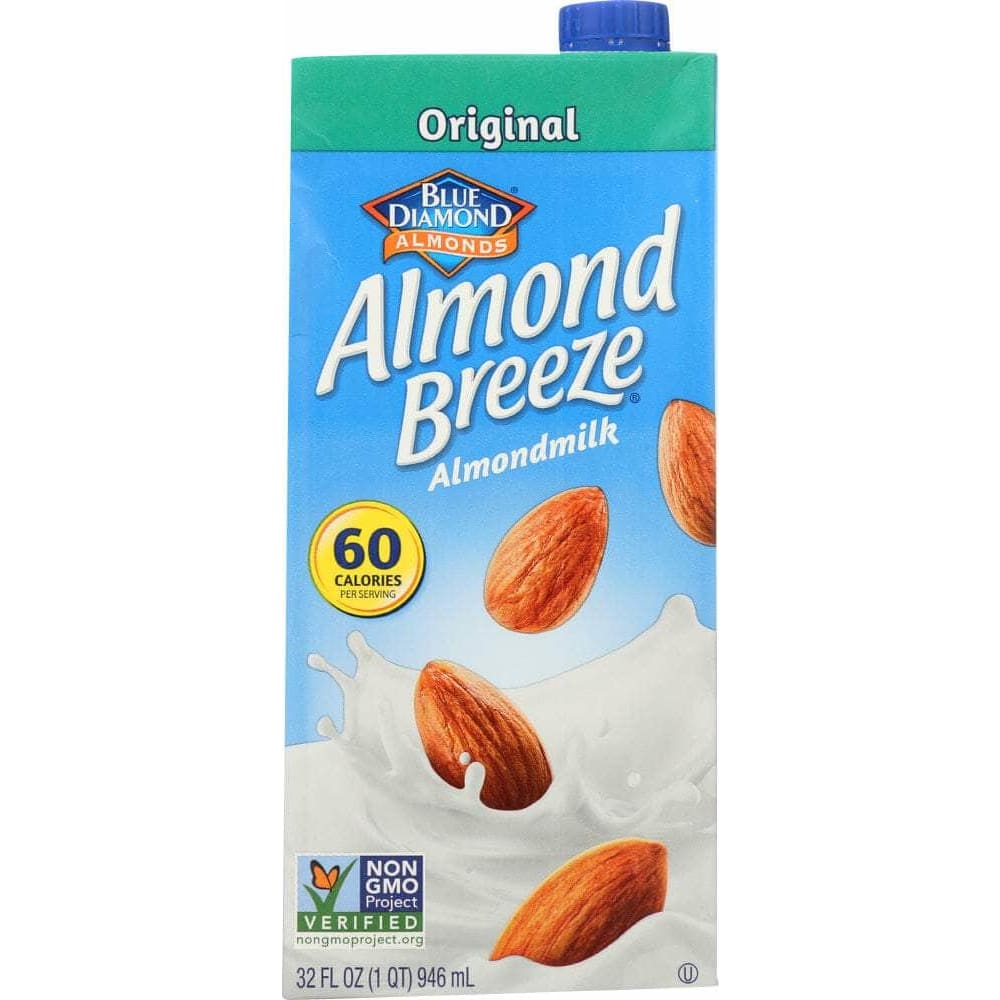 ALMOND BREEZE Blue Diamond Almond Breeze Original Almondmilk , 32 Oz