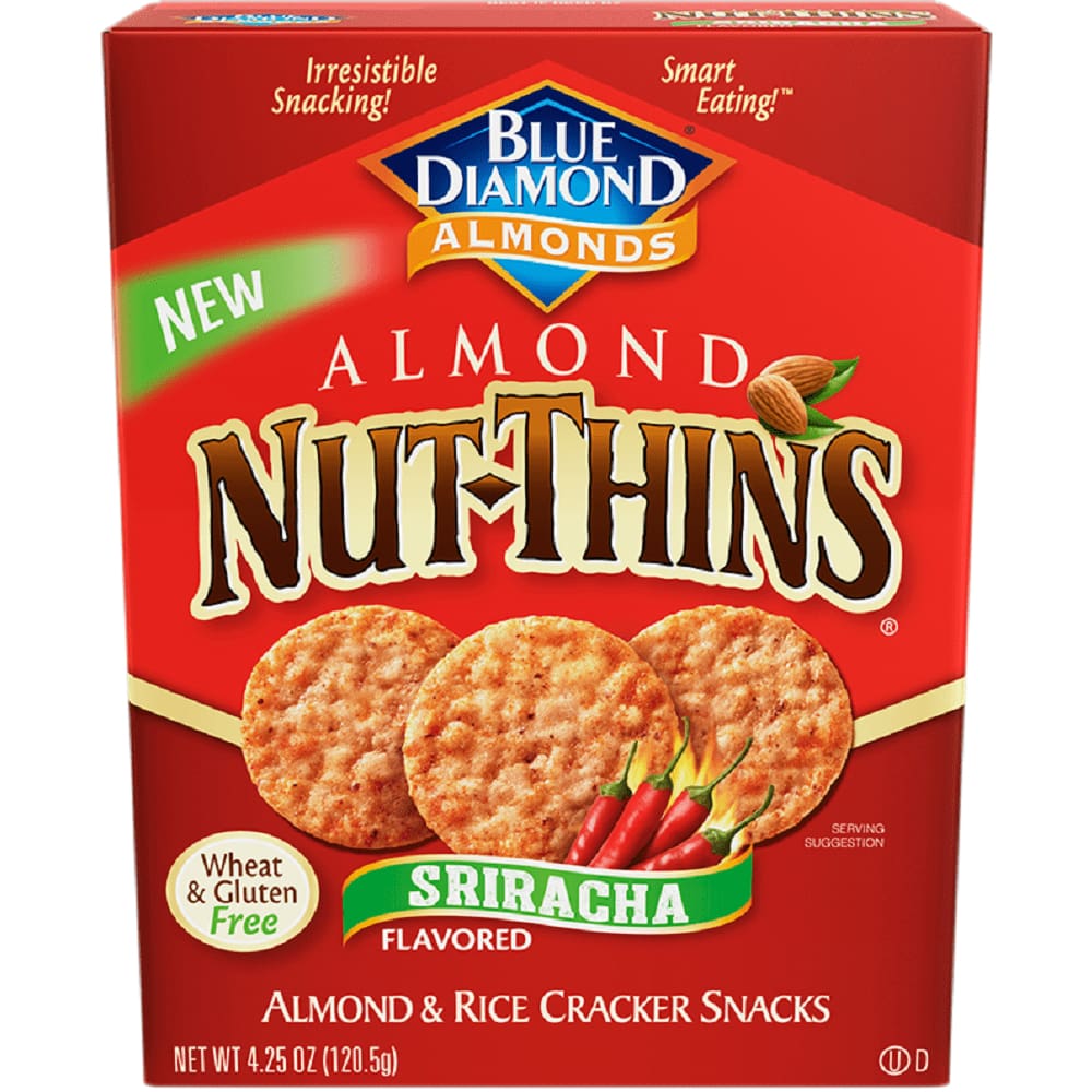 Blue Diamond Blue Diamond Almond Nut-Thins Sriracha Cracker, 4.25 oz