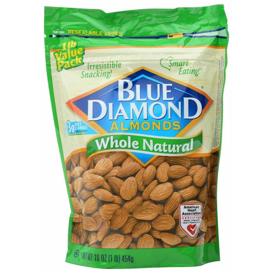 BLUE DIAMOND BLUE DIAMOND Almond Whl Ntrl, 16 oz