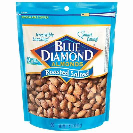 BLUE DIAMOND BLUE DIAMOND Almonds Roasted Sltd, 12 oz