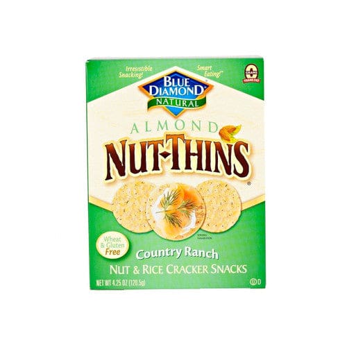 Blue Diamond Crunchy Ranch Nut-Thins® 4.25oz (Case of 12) - Snacks/Crackers - Blue Diamond