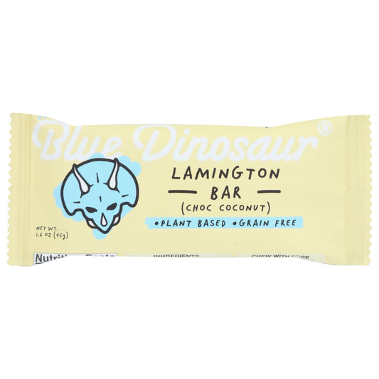BLUE DINOSAUR: Lamington Bar 1.6 oz (Pack of 5) - Nutritional Bars Drinks and Shakes - BLUE DINOSAUR