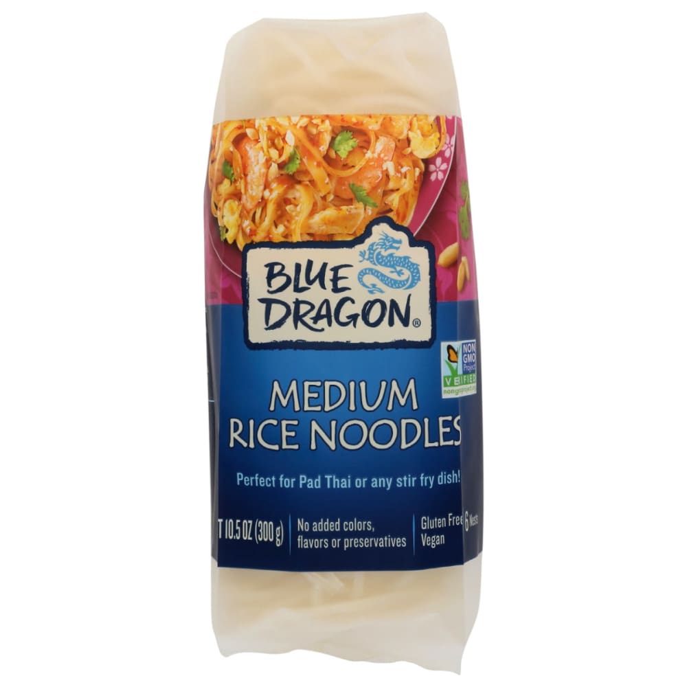 BLUE DRAGON: Rice Noodle Medium 10.58 OZ (Pack of 5) - Grocery > Pantry > Pasta and Sauces - BLUE DRAGON