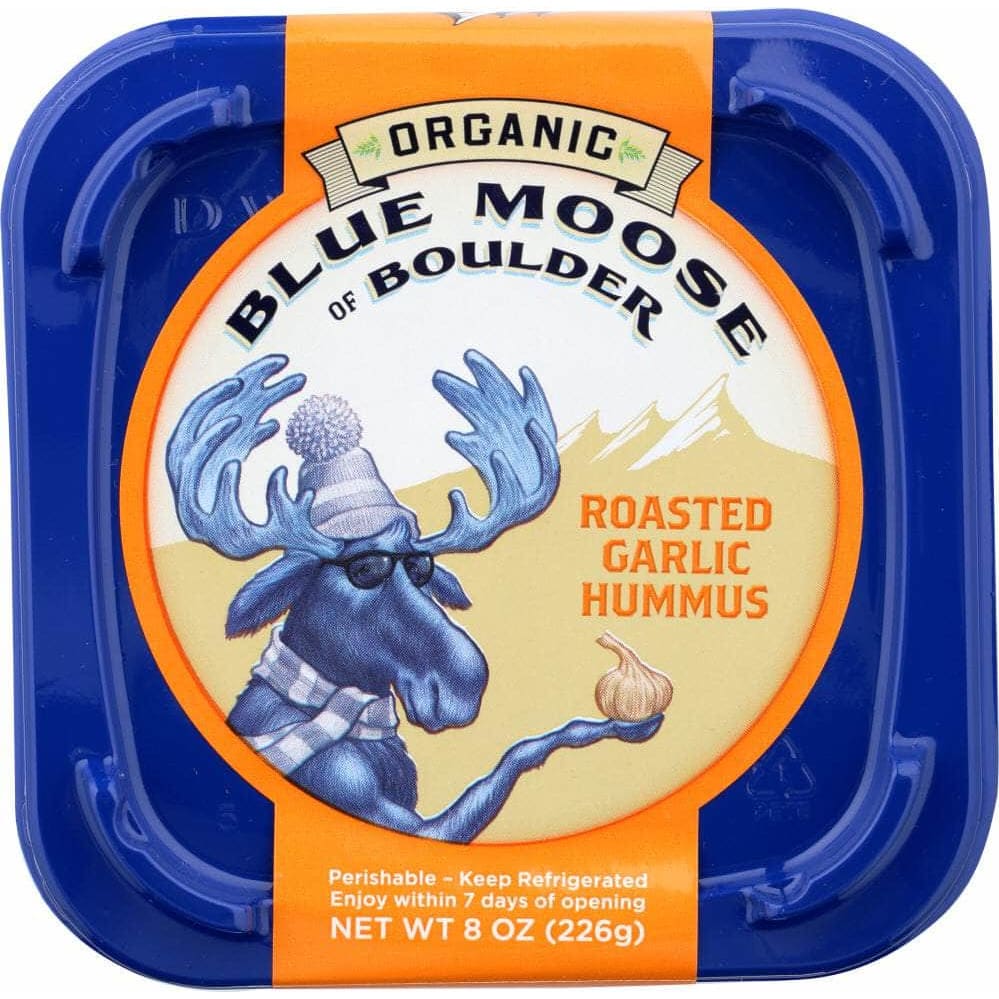 Blue Moose Of Boulder Blue Moose Of Boulder Organic Roasted Garlic Hummus, 8 oz