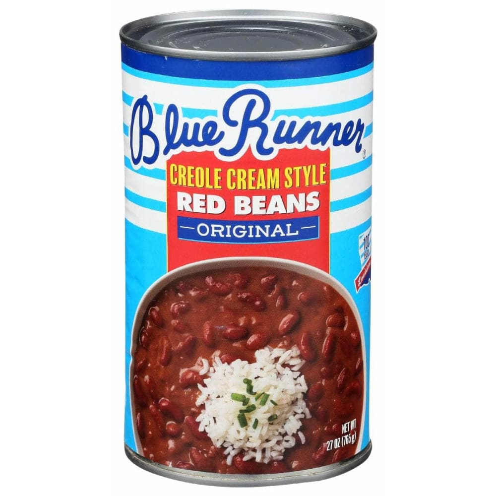 BLUE RUNNER BLUE RUNNER Creole Cream Style Red Beans, 27 oz
