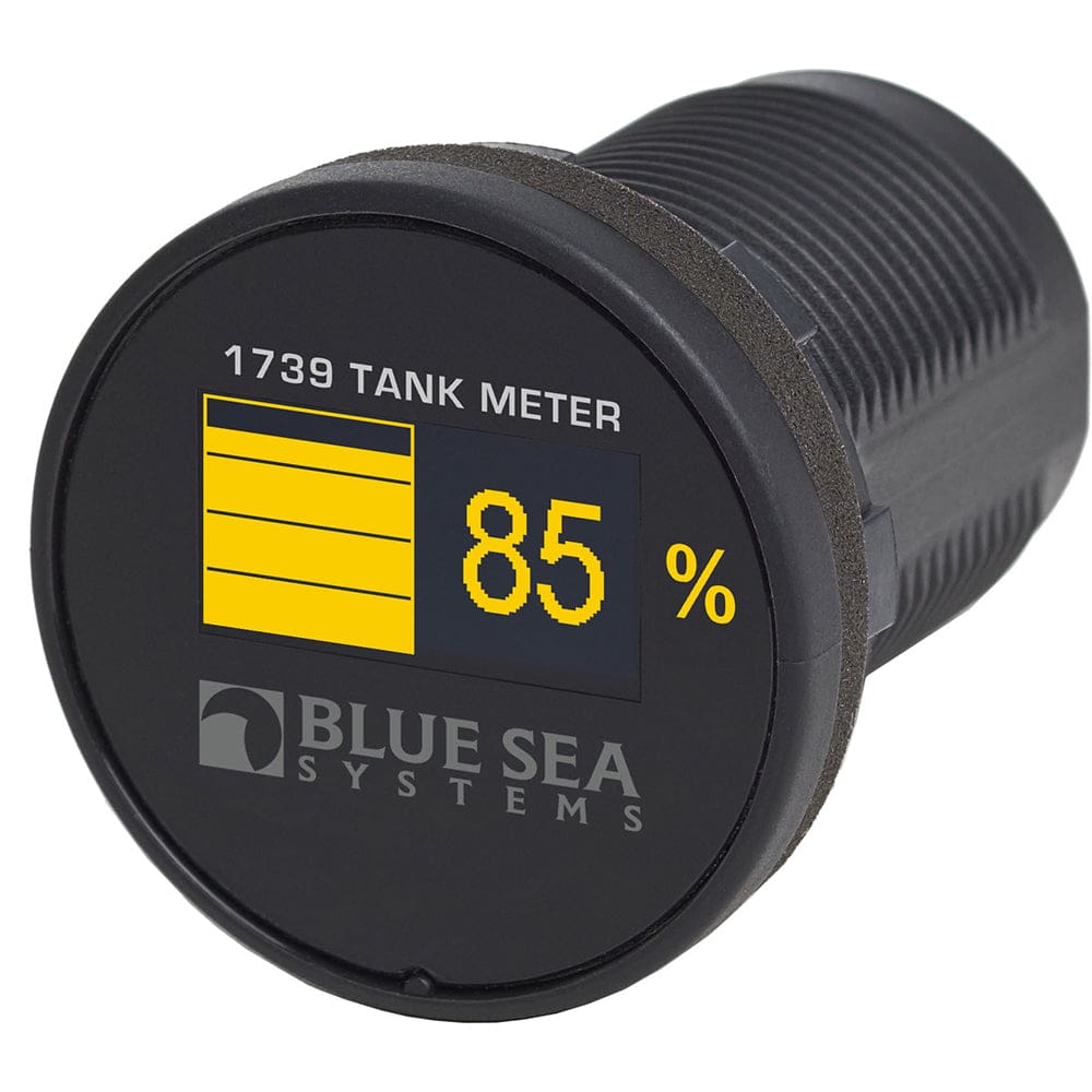 Blue Sea 1739 Mini OLED Tank Meter - Yellow - Electrical | Meters & Monitoring - Blue Sea Systems