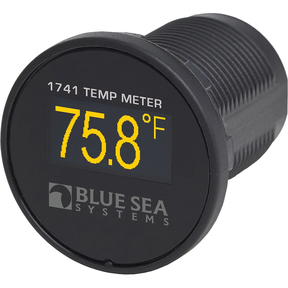 Blue Sea 1741 Mini OLED Temperature Meter - Electrical | Meters & Monitoring - Blue Sea Systems