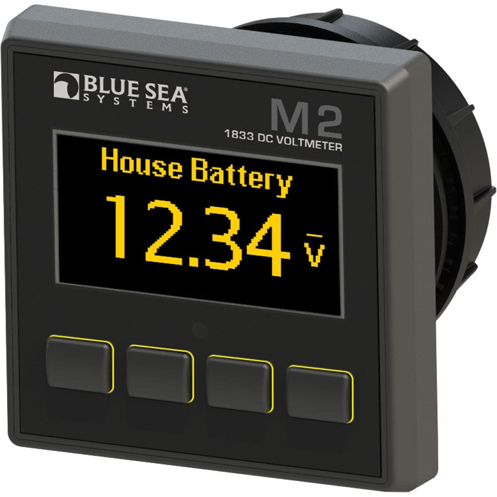 Blue Sea 1833 M2 DC Voltmeter - Electrical | Meters & Monitoring - Blue Sea Systems